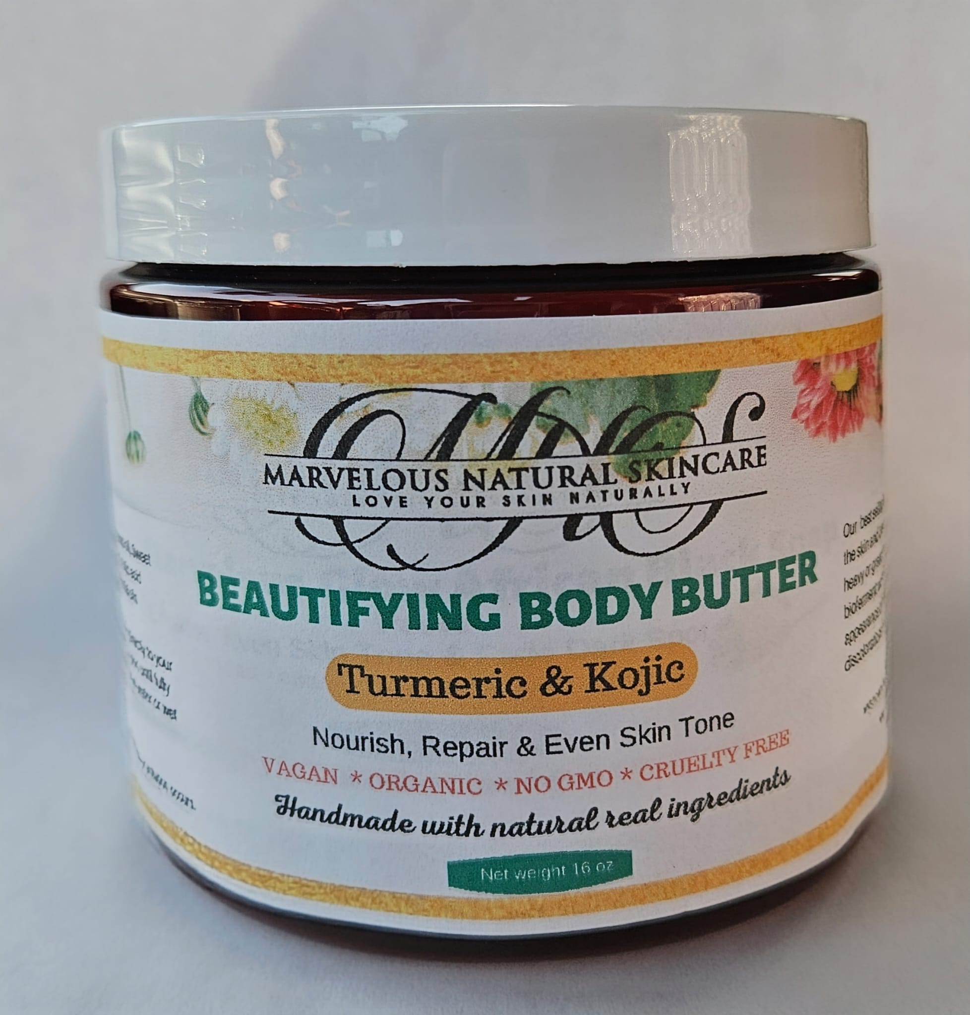 Marvelous beautifying body butter