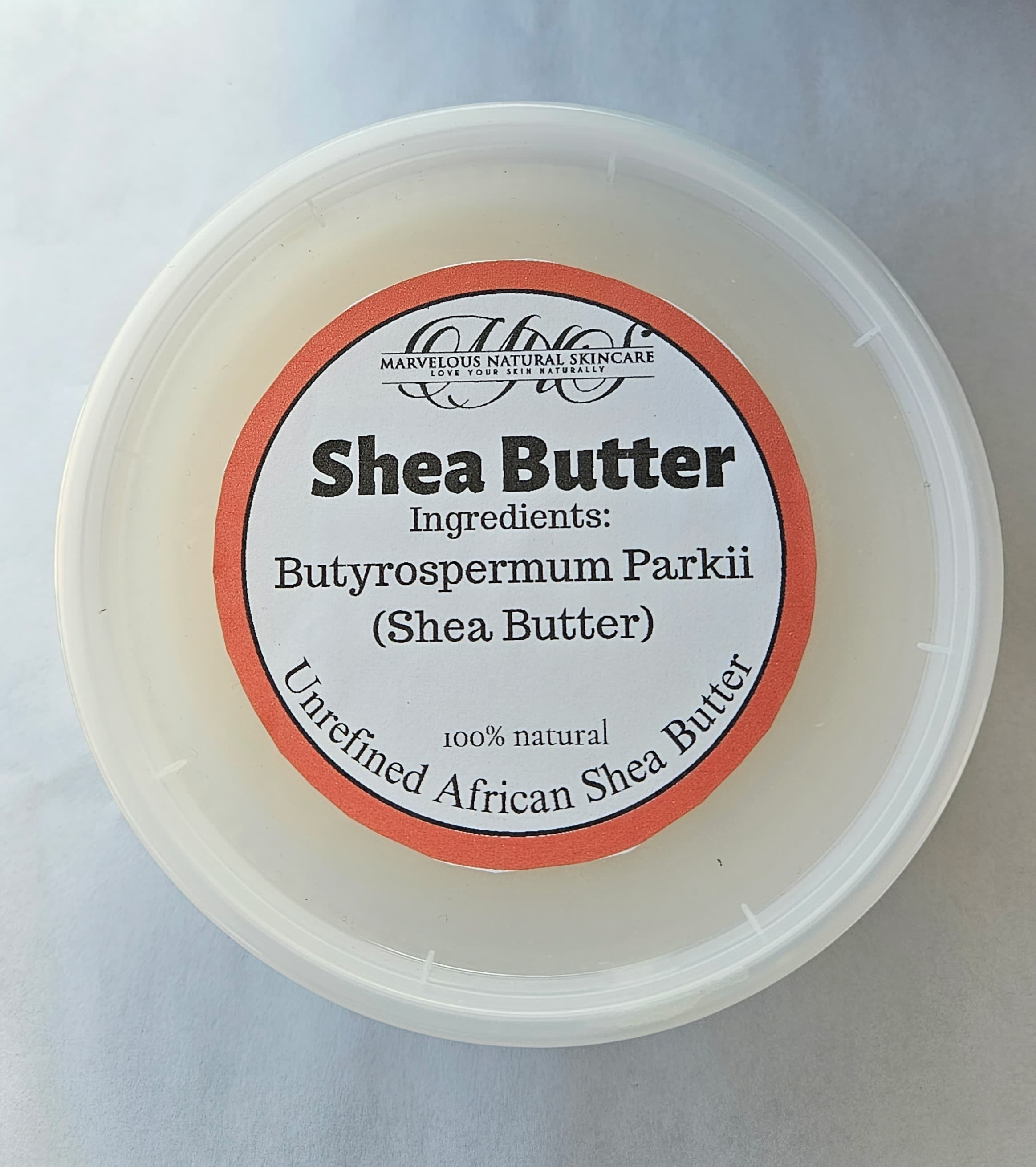 Unrefined African Shae butter (plastic)